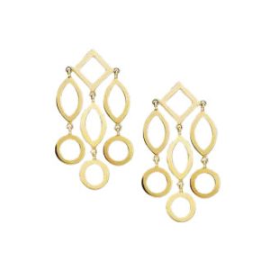 Золотые серьги